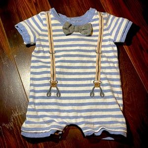 Baby boy onsie suit.